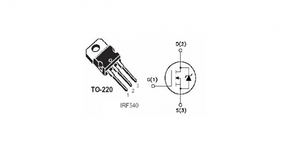 IRF540 PURO