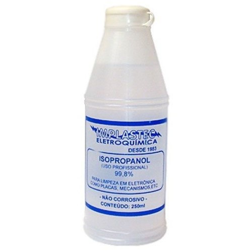 alcool isopropilico 250ml implastec