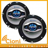 Kit Par Alto Falantes 6 /6.5 Quadriaxial 120w Rms Gc Power